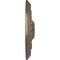 Ekena Millwork Saverne Ceiling Medallion, Hand-Painted Warm Silver, 18 1/2"W x 13 1/2"H x 1 7/8"P CM18SAWSS - alternate 3